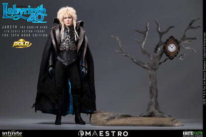 LABYRINTH JARETH THE GOBLIN KING 1/6 ACTION FIGURE THE 13TH HOUR EDITION GOLD