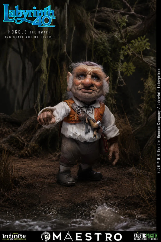 LABYRINTH HOGGLE THE DWARF 1/6 ACTION FIGURE