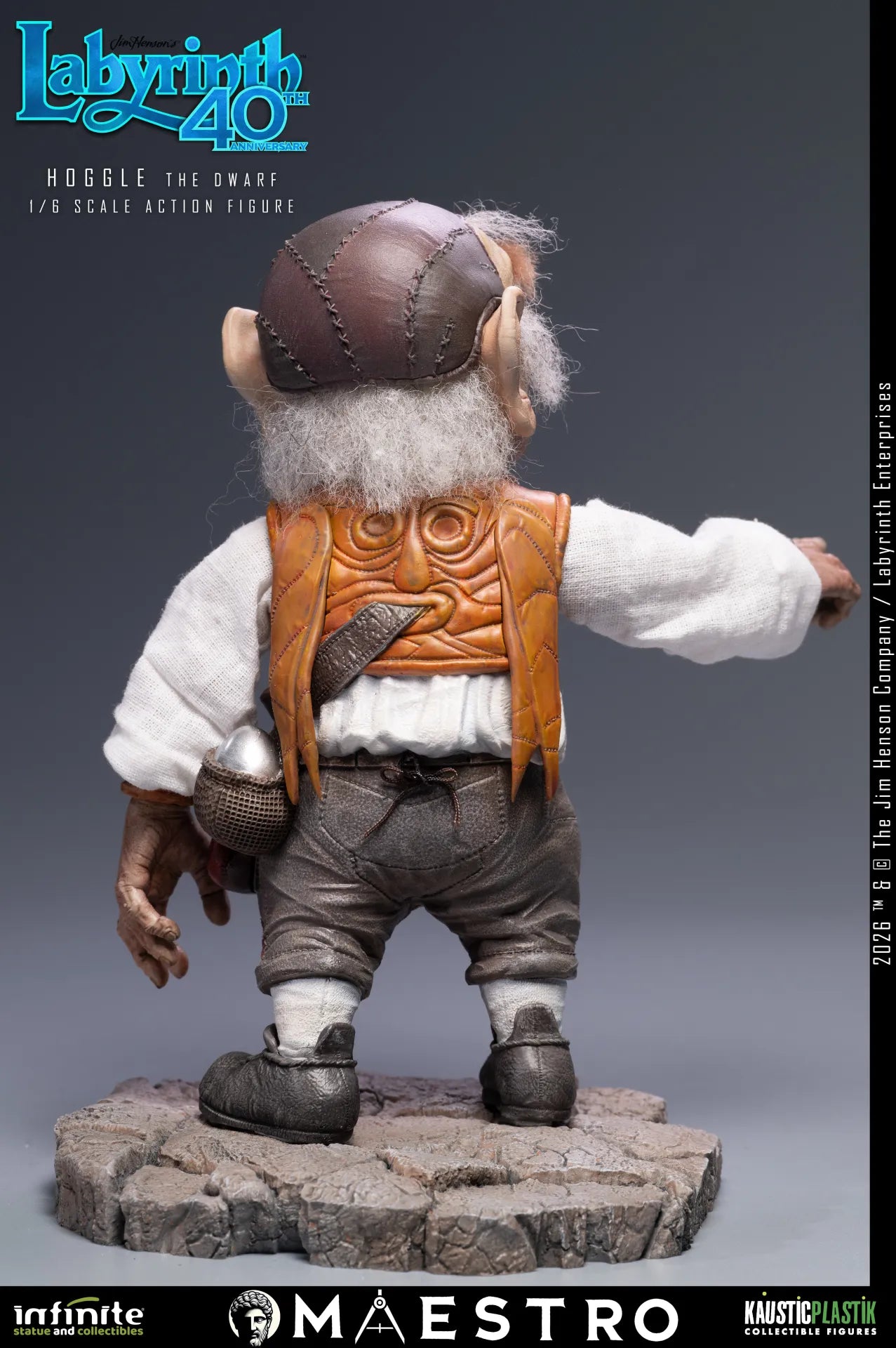 LABYRINTH HOGGLE THE DWARF 1/6 ACTION FIGURE