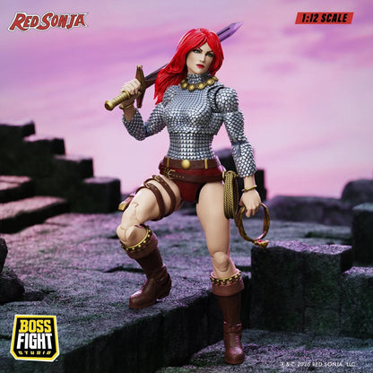 RED SONJA IMMORTAL RED SONJA 1:12 SCALE EPIC H.A.C.K.S. ACTION FIGURE