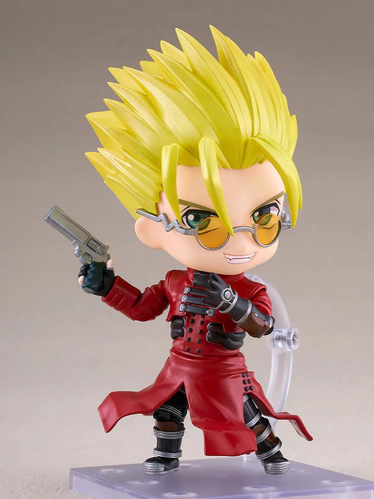 CHUGAI MINING NENDOROID TRIGUN MAXIMUM VASH STAMPEDE MINI FIGURA 10 cm