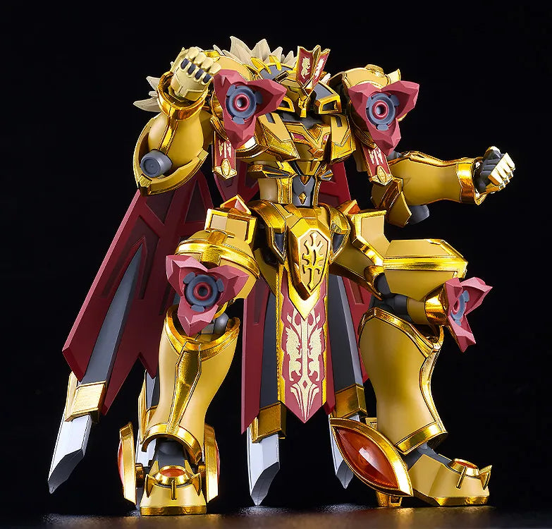 KNIGHTS & MAGIC GOLDLEO ROYAL METALLIC MODEROID MODEL KIT