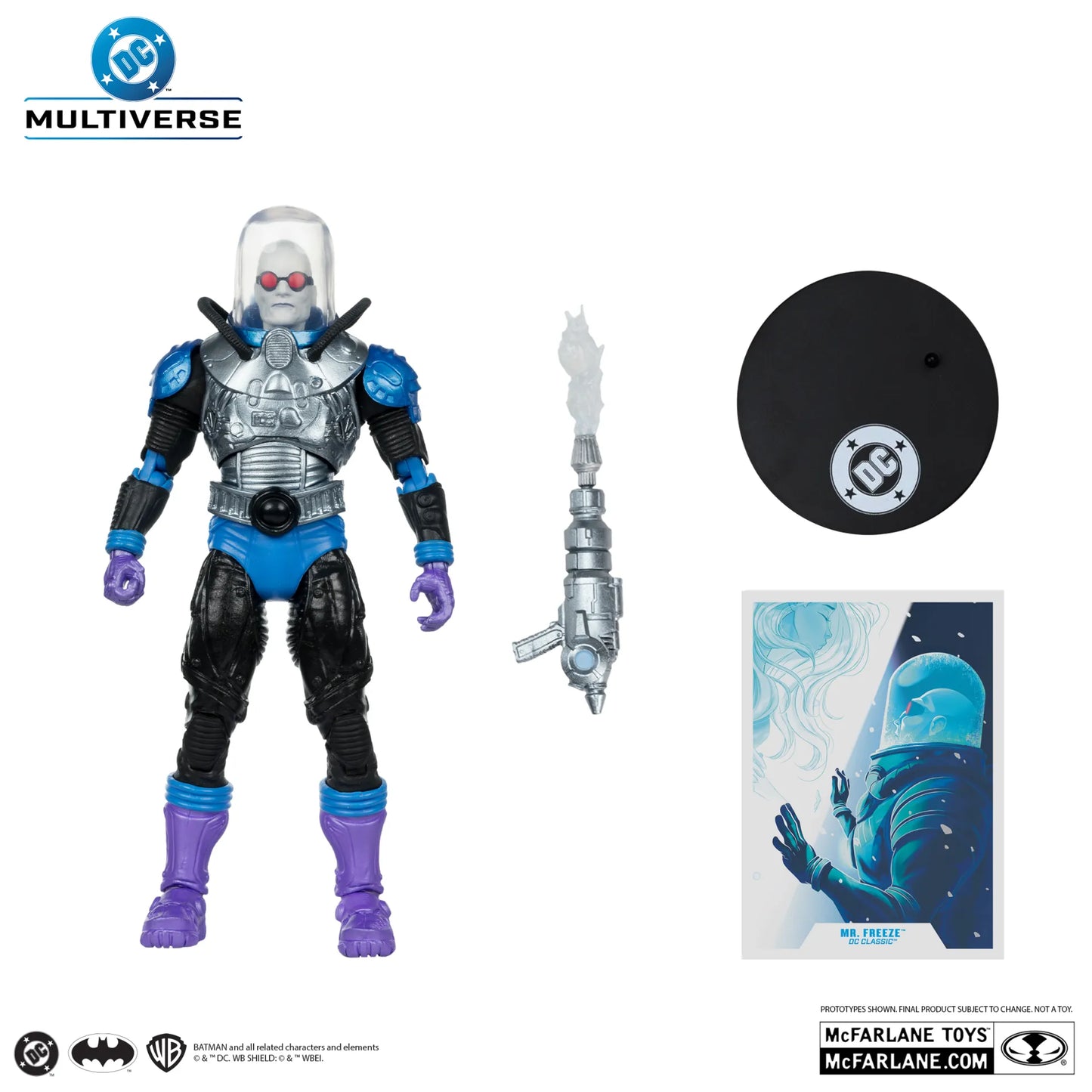 MCFARLANE VAULT DC MULTIVERSE 7INCH MR. FREEZE ACTION FIGURE