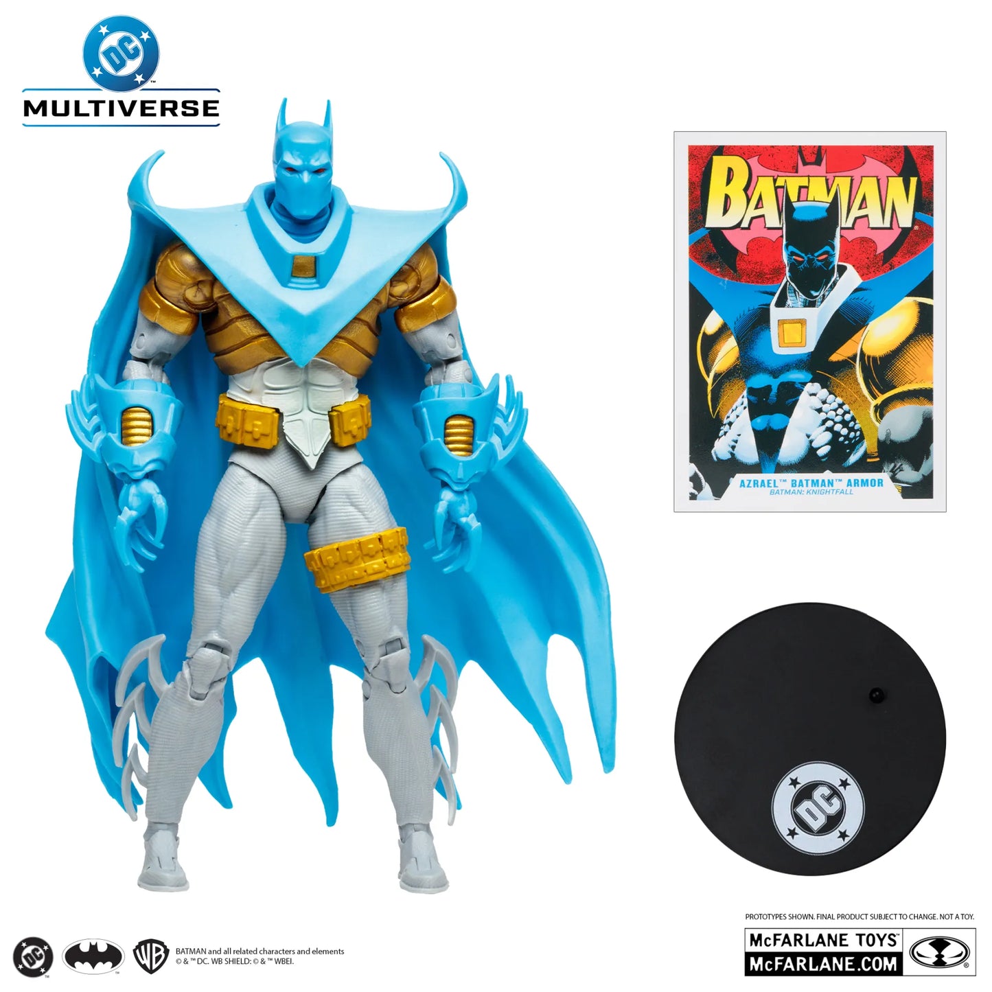 MCFARLANE VAULT DC MULTIVERSE 7INCH AZRAEL BATMAN ACTION FIGURE