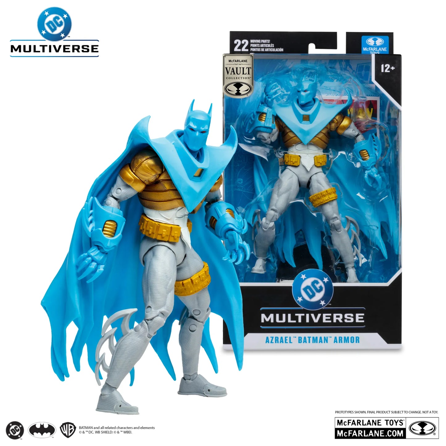 MCFARLANE VAULT DC MULTIVERSE 7INCH AZRAEL BATMAN ACTION FIGURE