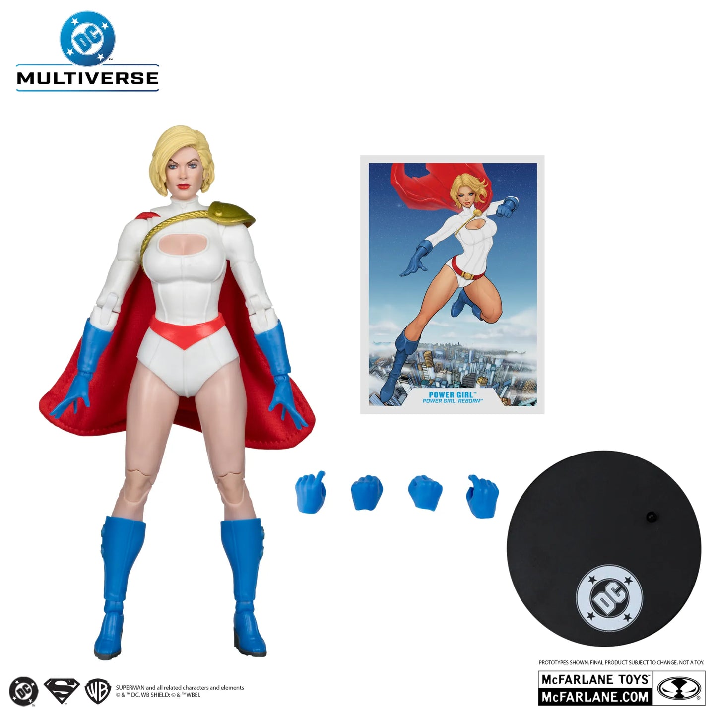 MCFARLANE VAULT DC MULTIVERSE 7INCH POWER GIRL ACTION FIGURE
