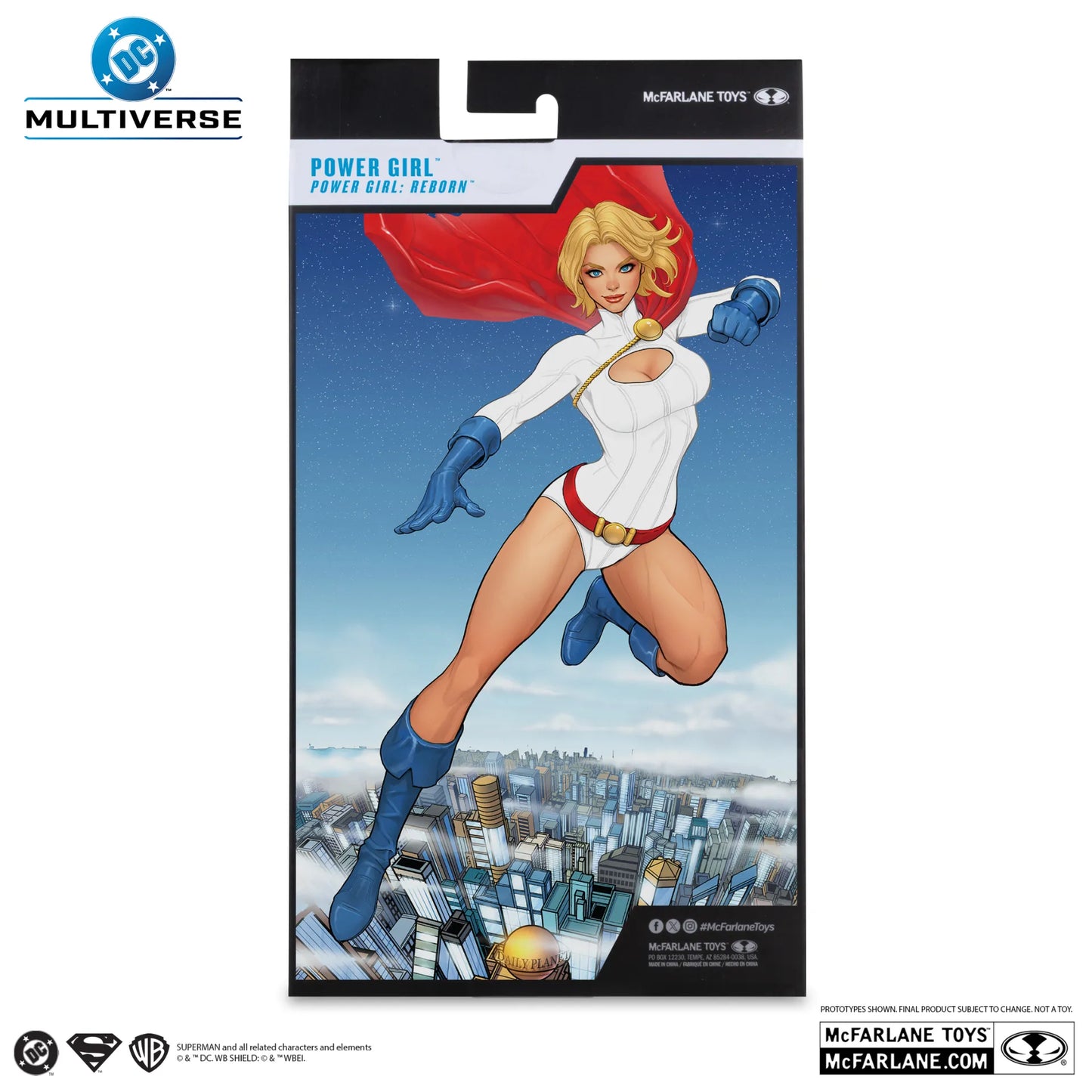 MCFARLANE VAULT DC MULTIVERSE 7INCH POWER GIRL ACTION FIGURE