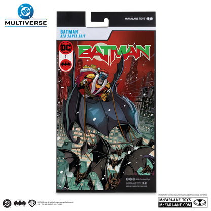 MCFARLANE VAULT DC MULTIVERSE 7INCH BATMAN SANTA ACTION FIGURE