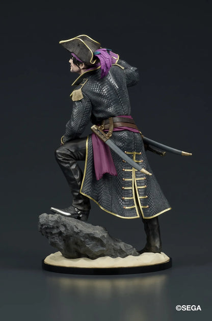 LIKE A DRAGON PIRATE YAKUZA IN HAWAII CAPTAIN MAJIMA DIGSTA FIGURE