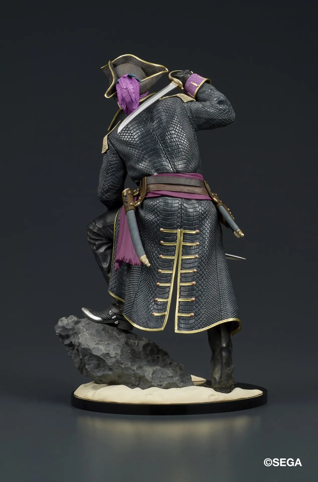 LIKE A DRAGON PIRATE YAKUZA IN HAWAII CAPTAIN MAJIMA DIGSTA FIGURE
