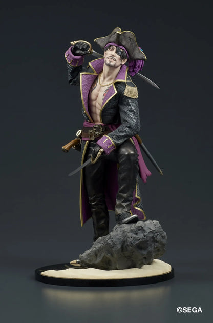 LIKE A DRAGON PIRATE YAKUZA IN HAWAII CAPTAIN MAJIMA DIGSTA FIGURE