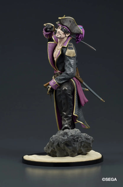 LIKE A DRAGON PIRATE YAKUZA IN HAWAII CAPTAIN MAJIMA DIGSTA FIGURE