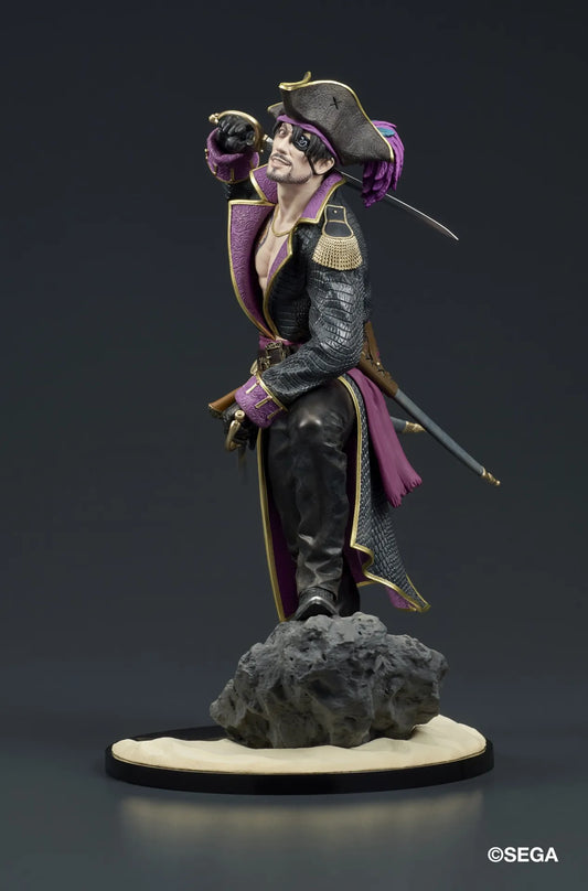 LIKE A DRAGON PIRATE YAKUZA IN HAWAII CAPTAIN MAJIMA DIGSTA FIGURE