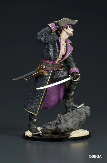 LIKE A DRAGON PIRATE YAKUZA IN HAWAII CAPTAIN MAJIMA DIGSTA FIGURE