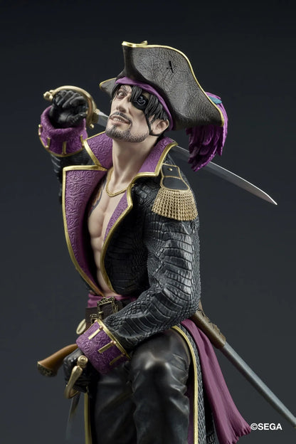 LIKE A DRAGON PIRATE YAKUZA IN HAWAII CAPTAIN MAJIMA DIGSTA FIGURE