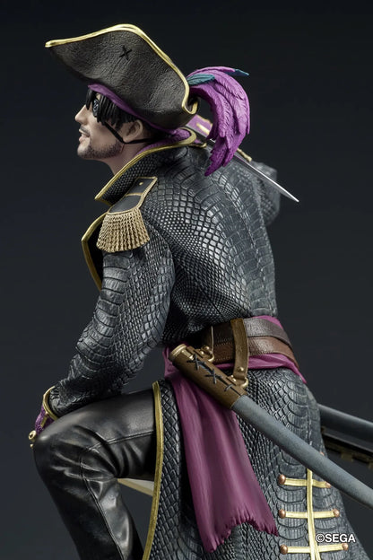 LIKE A DRAGON PIRATE YAKUZA IN HAWAII CAPTAIN MAJIMA DIGSTA FIGURE