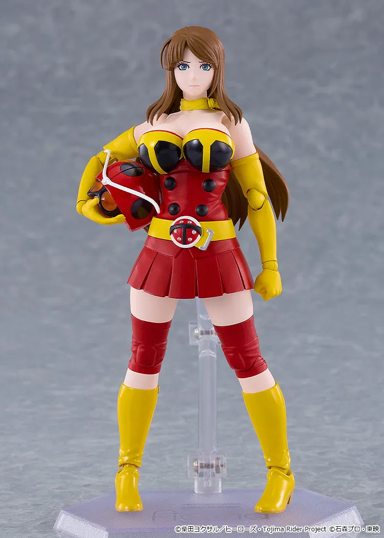 TOJIMA WANTS TO BE A KAMEN RIDER YURIKO OKADA ELECTRO WAVE HUMAN TACKLE FIGMA AF