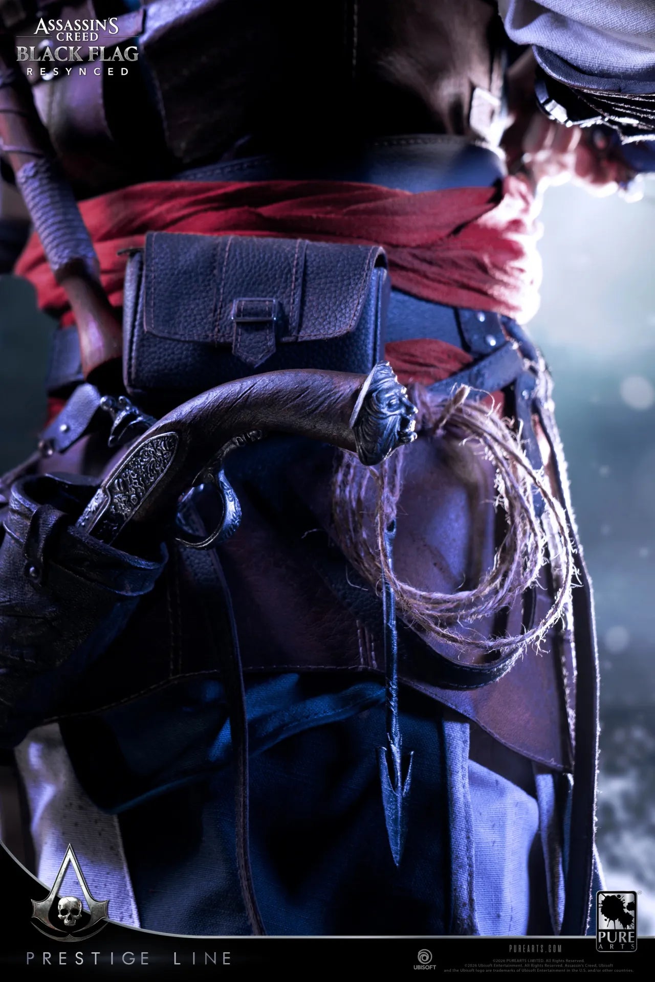 PURE ARTS ASSASSIN'S CREED EDWARD KENWAY SCALE 1/2 STATUA H110 x W67 x D49 cm