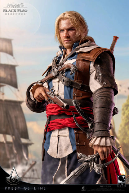 PURE ARTS ASSASSIN'S CREED EDWARD KENWAY SCALE 1/2 STATUA H110 x W67 x D49 cm