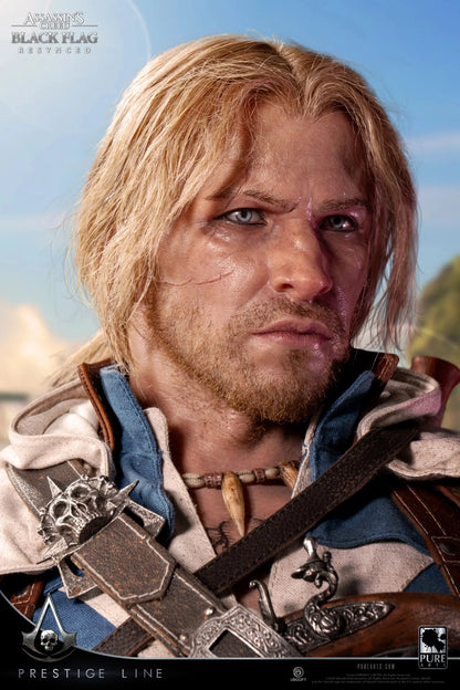 PURE ARTS ASSASSIN'S CREED EDWARD KENWAY SCALE 1/2 STATUA H110 x W67 x D49 cm