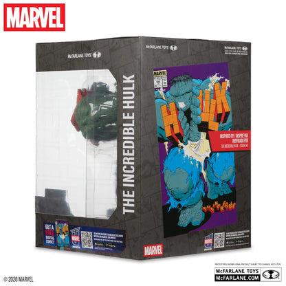 MCFARLANE TOYS 25 HULK - MARVEL COLLECTION 1:6 INCREDIBLE #345 GREEN HULK VARIANT STATUA 27 cm