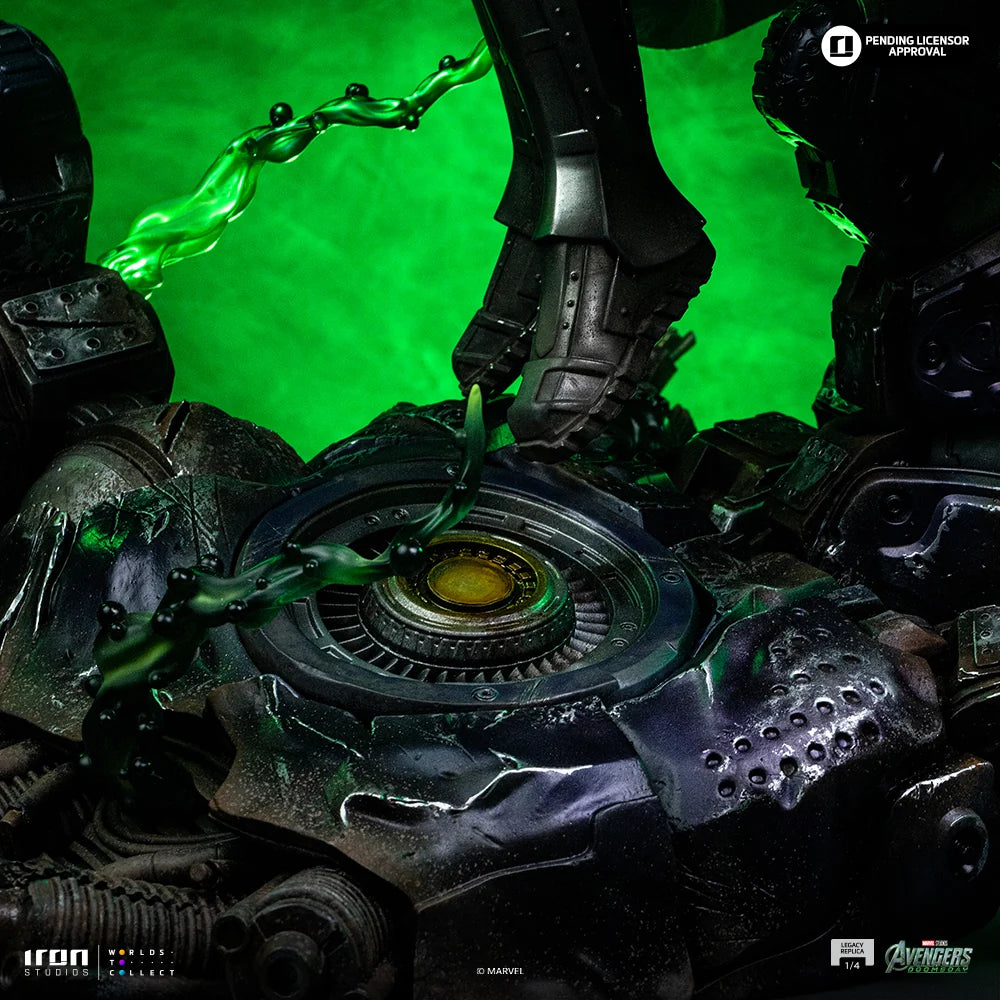 IRON STUDIOS - DOOM AVENGERS:DOOMSDAY DOCTOR DOOM LEGACY REPLICA 1/4 STATUA 67 cm
