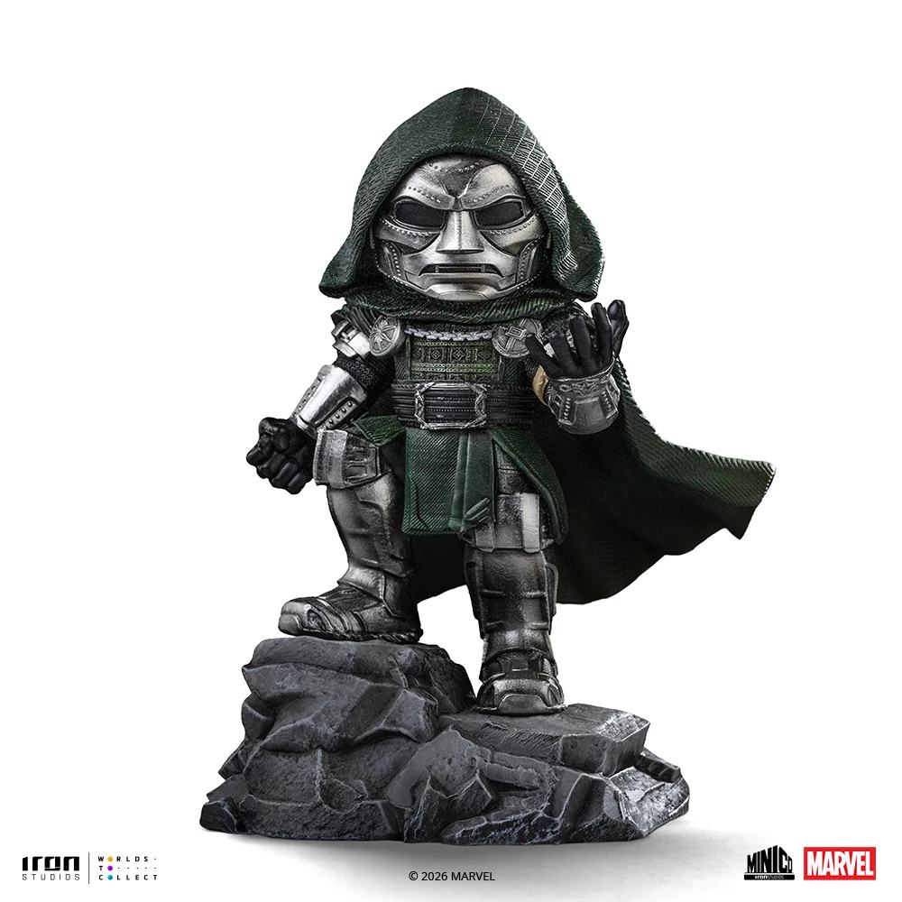 IRON STUDIOS - DOOM AVENGERS:DOOMSDAY DOCTOR DOOM MINICO STATUA 15.60 cm