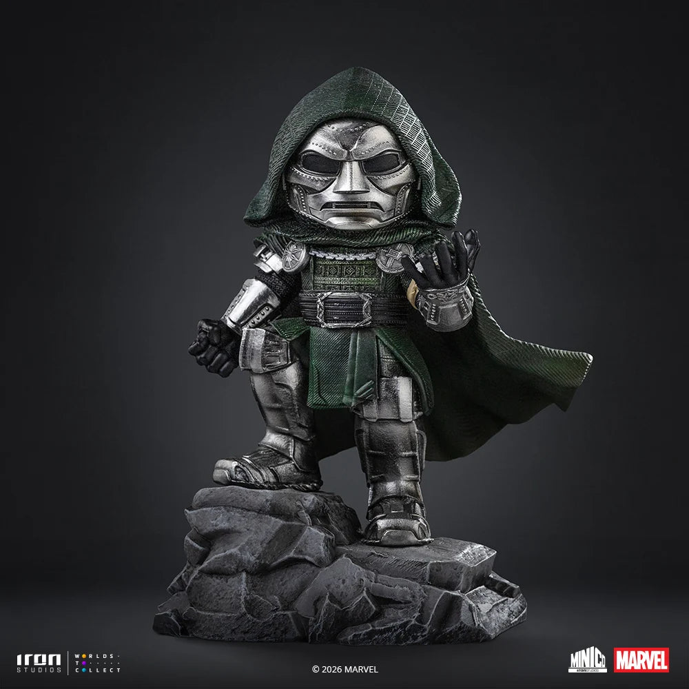 IRON STUDIOS - DOOM AVENGERS:DOOMSDAY DOCTOR DOOM MINICO STATUA 15.60 cm