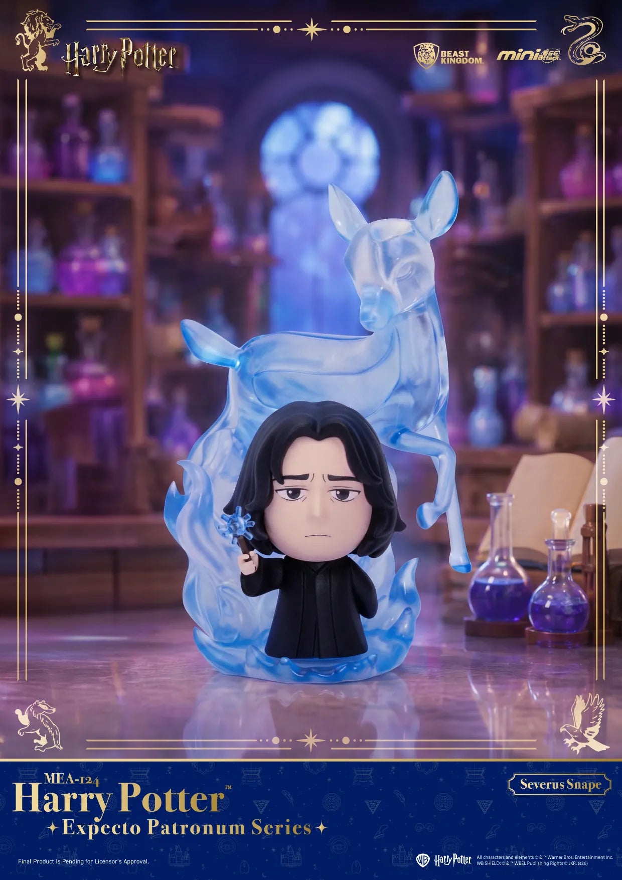 BEAST KINGDOM - HARRY POTTER EXPECTO PATRONUM BLIND BOX DISPLAY (6) MINI FIGURA 10cm