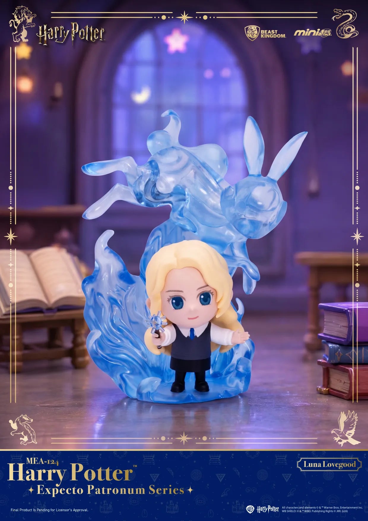 BEAST KINGDOM - HARRY POTTER EXPECTO PATRONUM BLIND BOX DISPLAY (6) MINI FIGURA 10cm