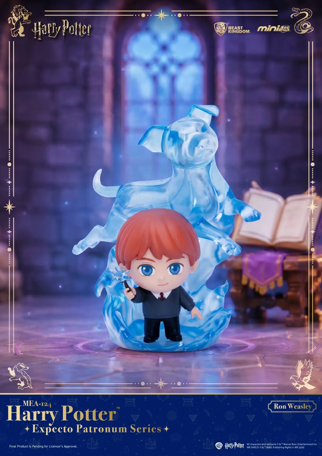 BEAST KINGDOM - HARRY POTTER EXPECTO PATRONUM BLIND BOX DISPLAY (6) MINI FIGURA 10cm