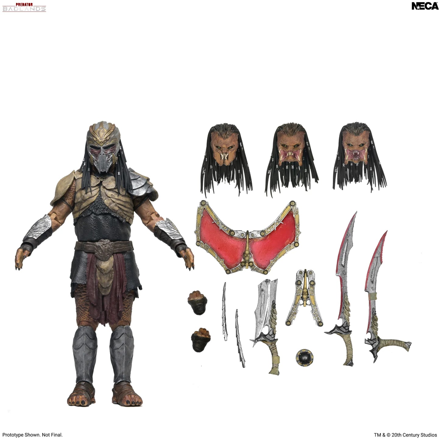 NECA - PREDATOR PREDATOR BADLANDS KWEI DEKS BROTHER ULTIMATE ACTION FIGURE 17 cm