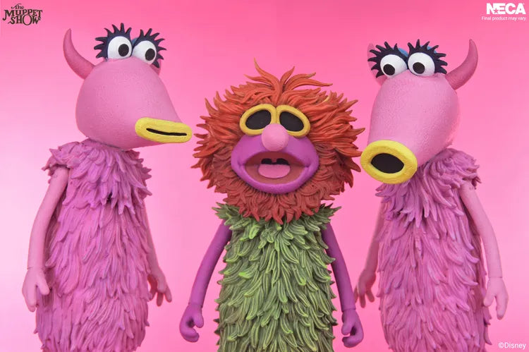 NECA MUPPETS MAHNA MAHNA SNOWTHS ULTIMATE 3PACK ACTION FIGURE 17 cm