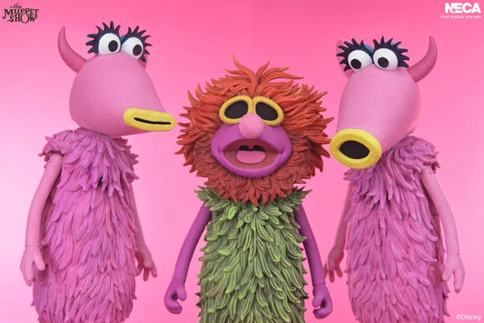 NECA MUPPETS MAHNA MAHNA SNOWTHS ULTIMATE 3PACK ACTION FIGURE 17 cm