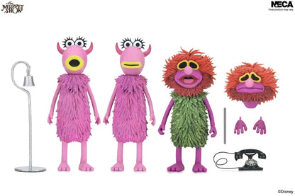 NECA MUPPETS MAHNA MAHNA SNOWTHS ULTIMATE 3PACK ACTION FIGURE 17 cm