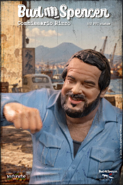 BUD SPENCER COMMISSARIO RIZZO 1/12 PVC FIG