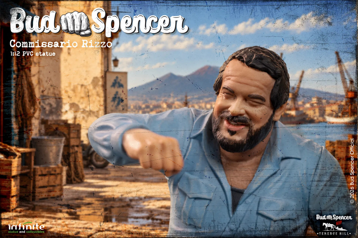 BUD SPENCER COMMISSARIO RIZZO 1/12 PVC FIG