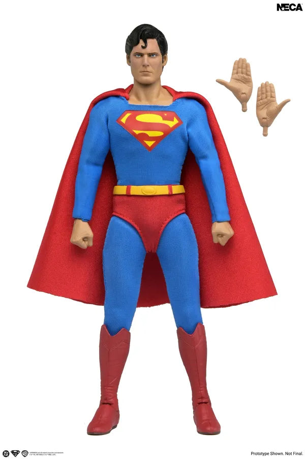 NECA - DC COMICS SUPERMAN 1978 FILM SUPERMAN CLOTHED ACTION FIGURE 20 cm