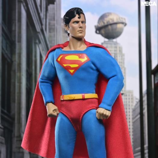 NECA - DC COMICS SUPERMAN 1978 FILM SUPERMAN CLOTHED ACTION FIGURE 20 cm