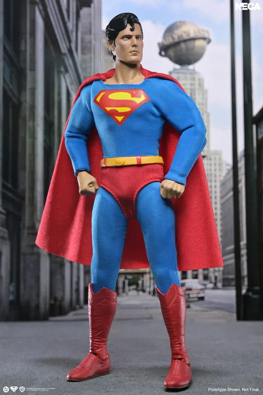 NECA - DC COMICS SUPERMAN 1978 FILM SUPERMAN CLOTHED ACTION FIGURE 20 cm