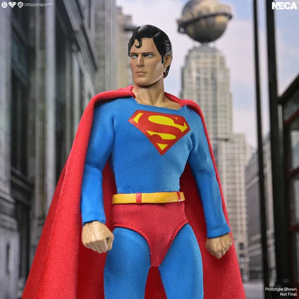 NECA - DC COMICS SUPERMAN 1978 FILM SUPERMAN CLOTHED ACTION FIGURE 20 cm