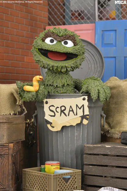 NECA - SESAME STREET SESAME STREET OSCAR GROUCH ULTIMATE ACTION FIGURE 17 cm