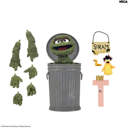 NECA - SESAME STREET SESAME STREET OSCAR GROUCH ULTIMATE ACTION FIGURE 17 cm
