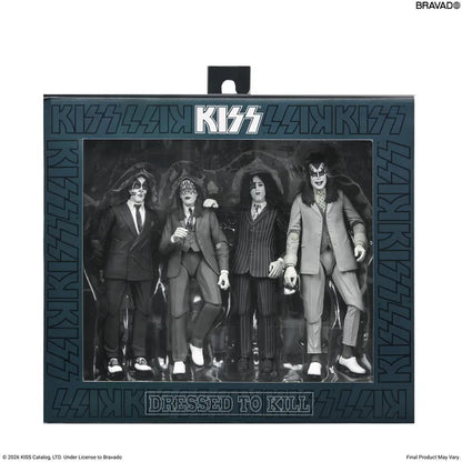 NECA - MUSIC ICONS KISS DRESSED KILL ALBUM COVER 4PACK ACTION FIGURE 17 cm