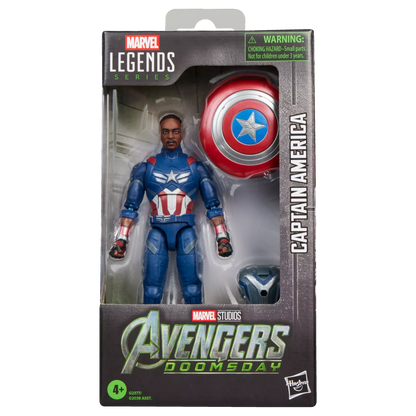 HASBRO CAPTAIN AMERICA - MARVEL LEGENDS AVENGERS DOOMSDAY ACTION FIGURE