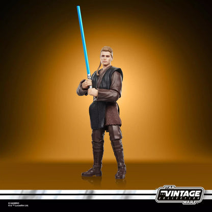 HASBRO ANAKIN SKYWALKER - STAR WARS VINTAGE ATTACK CLONES PADAWAN ACTION FIGURE