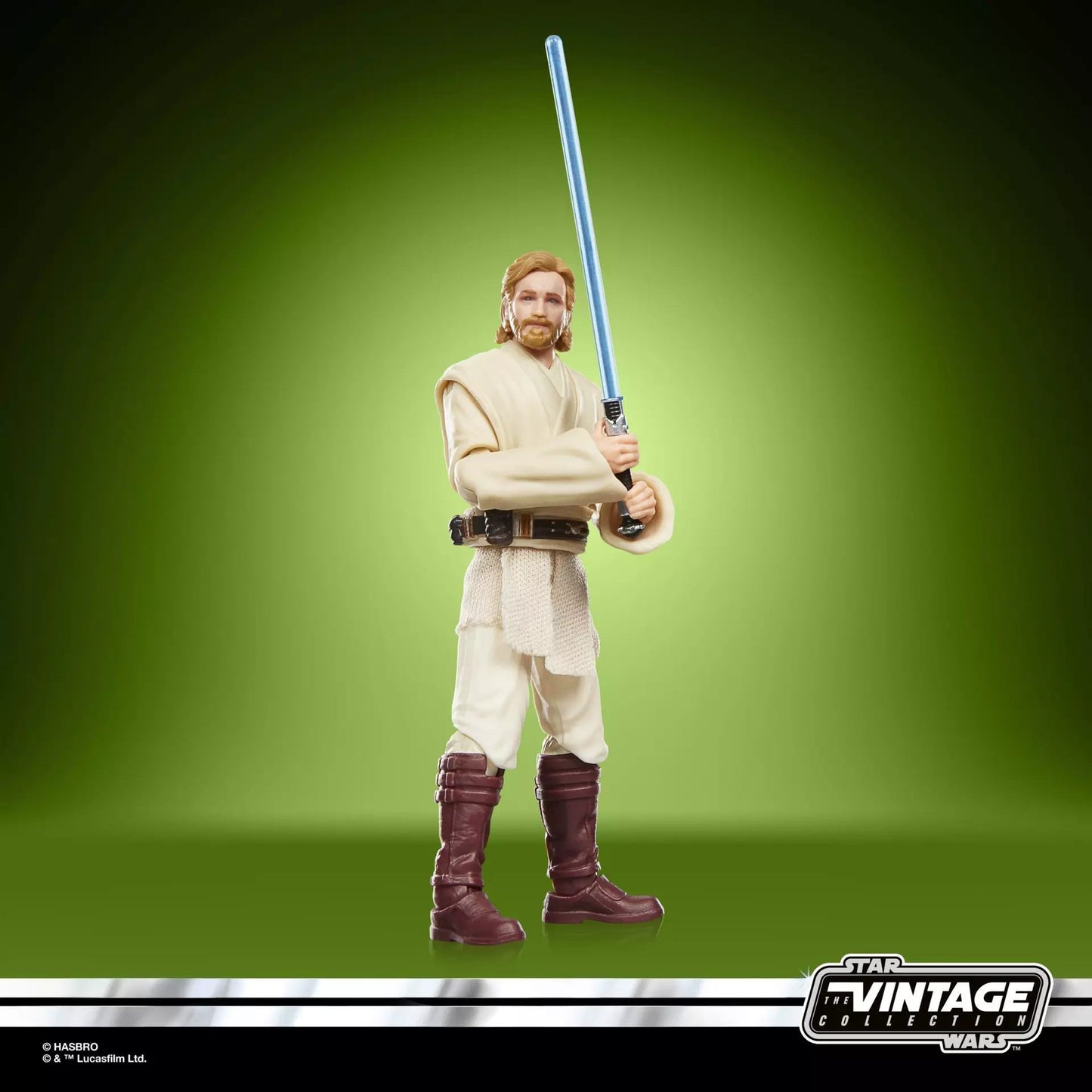 HASBRO OBI-WAN KENOBI - STAR WARS VINTAGE ATTACK CLONES ACTION FIGURE