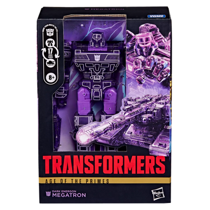HASBRO PRIME & MEGATRON - TRANSFORMERS RG AGE S DARK ENEON ACTION FIGURE