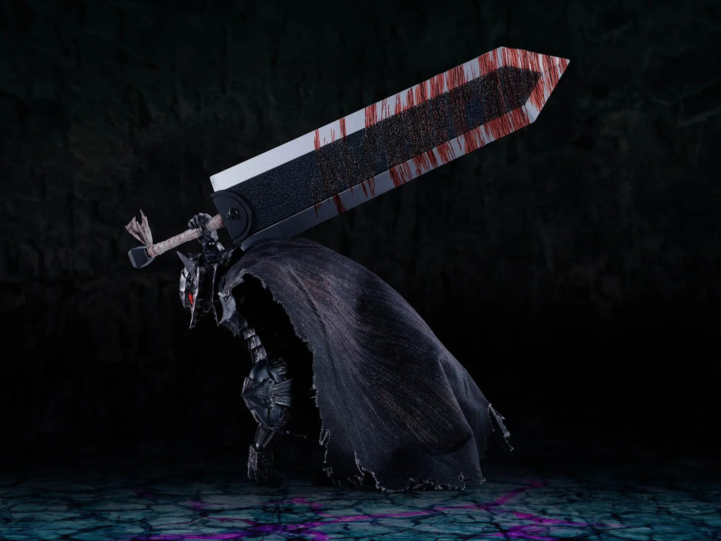 BANDAI GUTS - BERSERK S.H.FIGUARTS BERSERKER ARMOR HEAT PASSION BATTLE ACTION FIGURE 16 cm