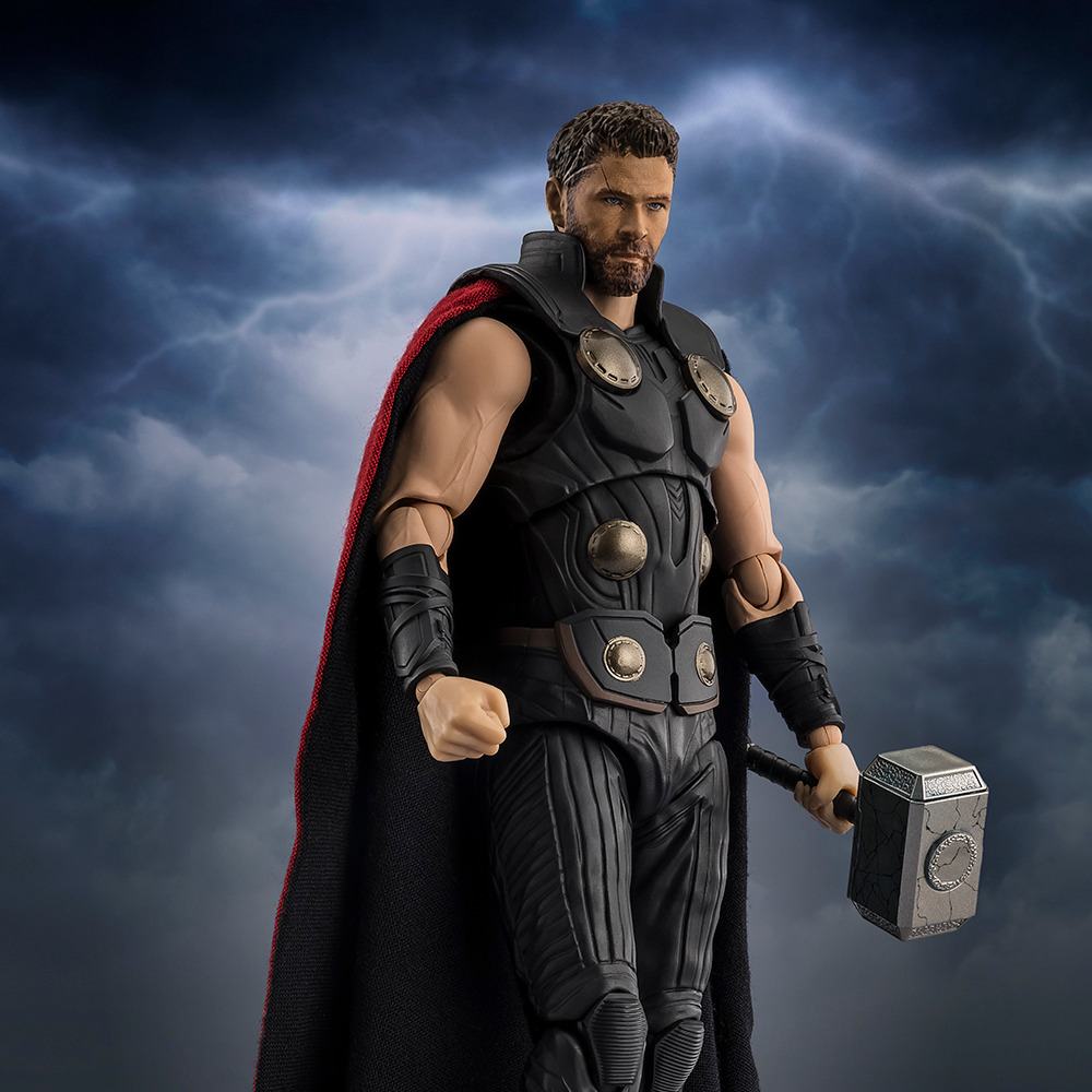BANDAI THOR - MARVEL S.H.FIGUARTS AVENGERS DOOMSDAY ACTION FIGURE 16 cm